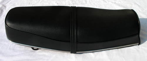 Yamaha YDS3 / YDS3C / YDS5 / YM1 / YM2C 1965-1969 Black on Black Seat Cover