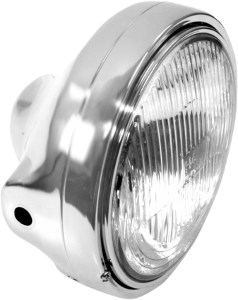 Kawasaki Replica 7" Black Headlight Assembly HVCcycle