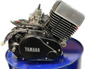 Yamaha RD400 Engine, restored. 1A1-007711