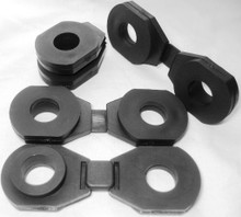 パーツ YAMAHA Yamaha RD Footrest Bracket Damper Set, 278-27414-01-00 - HVCcycle