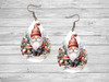 Gnome Teardrop Earring / Red Cardinal / Gnomes  / Outdoors / Jewelry / Earrings / Teardrop Earrings