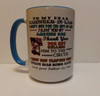Gnome Hippie  with Flute Ceramic Coffee Mug