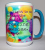 Gnome Hippie  with Flute Ceramic Coffee Mug