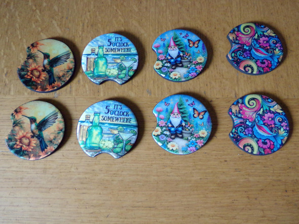 Car Coasters, Cute Car Coasters, Set of 2 Car Coasters, Boho Car Coasters, Leopard Car Coasters Car Coasters, Cute Car Coasters, Set of 2 Car Coasters, Boho Car Coasters, Leopard Car Coasters