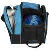 KR Strikeforce Rook 1 Ball Ball Tote - Aqua - open