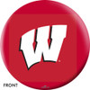 OTBB Wisconsin Badgers Bowling Ball front