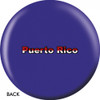 OTBB Puerto Rican Flag Bowling Ball back