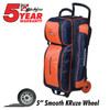 KR Strikeforce NFL Denver Broncos Triple Roller Bowling Bag