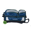 KR Strikeforce NFL Seattle Seahawks Triple Roller Bowling Bag laying down