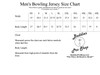BBR Men's Sizing Chart