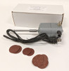 Innovative Bevel Sander with sample sanding discs