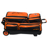 KR Strikeforce Konvoy Triple Roller Bowling Bag - Black/Orange