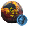 KR Strikeforce Rise Pearl Bowling Ball - Red/Black/Gold Pearl