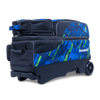 Brunswick Punisher Triple Roller Bowling Bag - Blue/Green