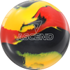 Motiv Ascend Bowling Ball - Red/Black/Tangerine