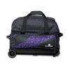 Brunswick Zone Double Roller Bowling Bag - Purple Prism