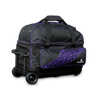 Brunswick Zone Double Roller Bowling Bag - Purple Prism