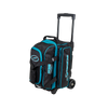 Storm Streamline 2 Ball Roller Bowling Bag - Diamond Black/Aqua