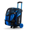 KR Strikeforce Cruiser Arrow Double Roller Bowling Bag - Royal
