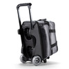 KR Strikeforce Konvoy Double Roller Bowling Bag - Black/Smoke