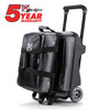 KR Strikeforce Konvoy Double Roller Bowling Bag - Black/Smoke