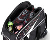 KR Strikeforce Cruiser Smooth Double Roller Bowling Bag - Black/Red/White Splash