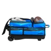 KR Strikeforce Konvoy Triple Roller Bowling Bag - Caribbean Blue