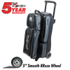 KR Strikeforce Konvoy Triple Roller Bowling Bag - Black/Smoke
