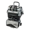 KR Strikeforce Royal Flush 4 Ball Roller Bowling Bag - Silver