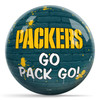 OTBB Green Bay Packers Graffiti Bowling Ball