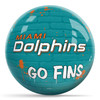 OTBB Miami Dolphins Graffiti Bowling Ball