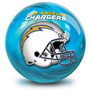 OTBB Los Angeles Chargers Helmet Bowling Ball