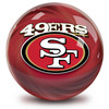 OTBB San Francisco 49ers Helmet Bowling Ball