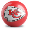 OTBB Kansas City Chiefs Logo Bowling Ball