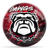 OTBB University of Georgia Paint Splash Bowling Ball