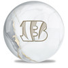 OTBB Cincinnati Bengals Marble Bowling Ball