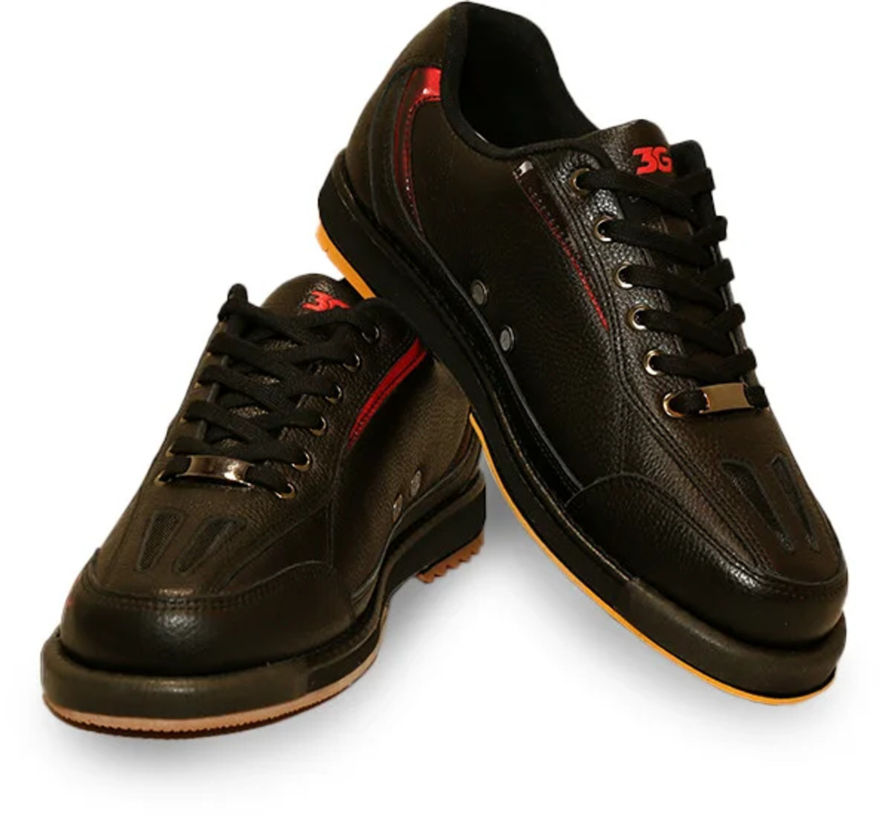 3G Racer Men's Bowling Shoes - Black/Red - Right Handed FREE SHIPPING ...