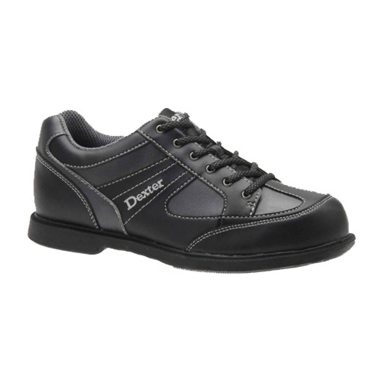Mens Dexter PRO AM II Bowling Shoes Black/Alloy Sizes 7-15 Left Handed 