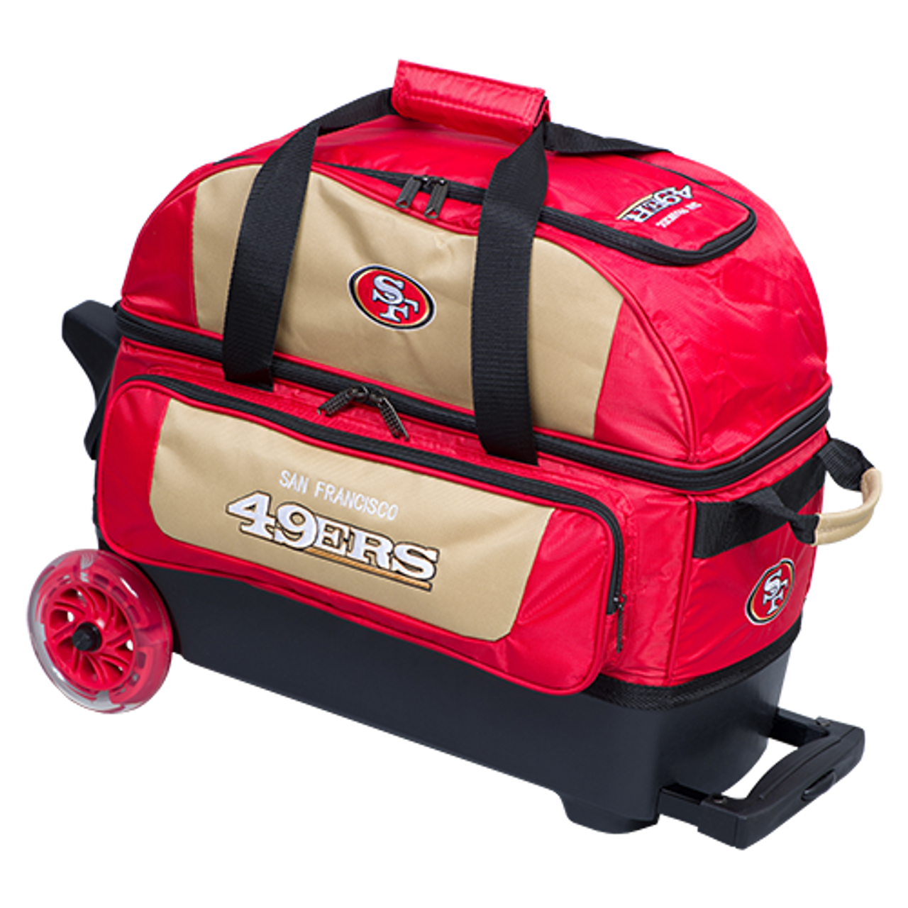 Turbo 2 Ball Tote Bowling Bag- Red/Black