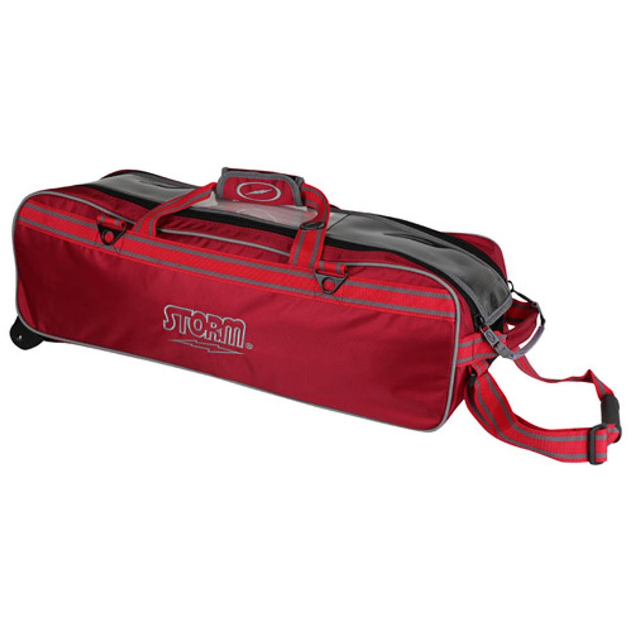 Storm Tournament 3 Ball Tote Roller Red