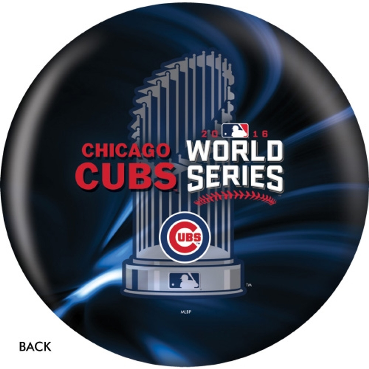 Chicago Cubs MLB Engraved Plastic Bowling Ball