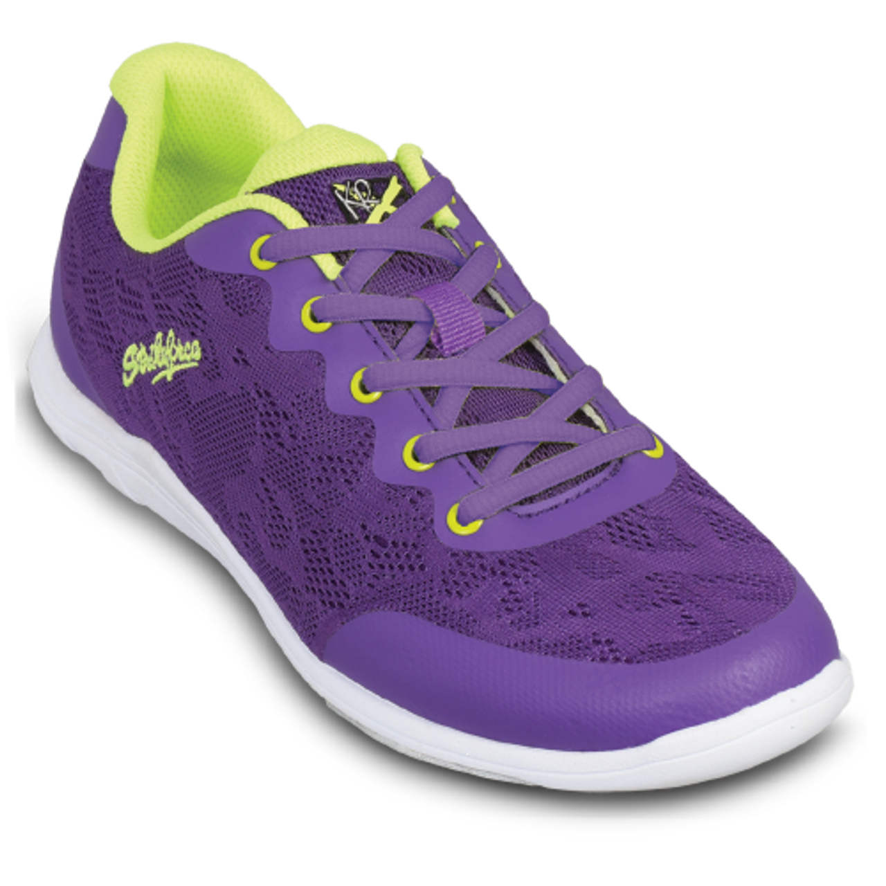 purple bowling shoes