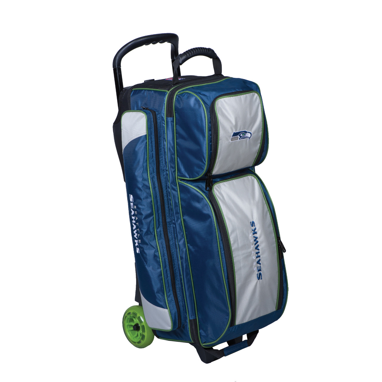 KR Strikeforce Bowling Bags Seattle Seahawks 3 Ball Roller Bowling Bag