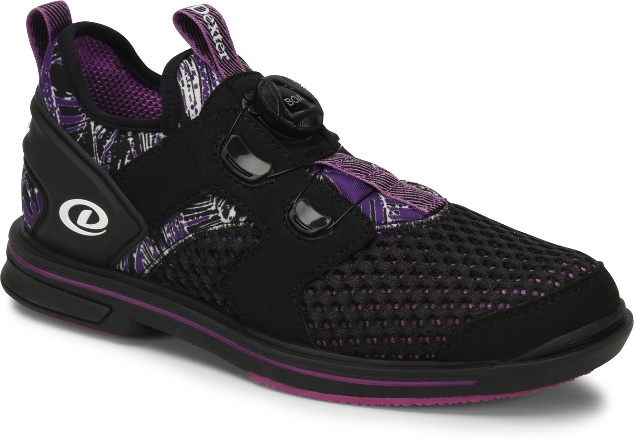 mens purple bowling shoes