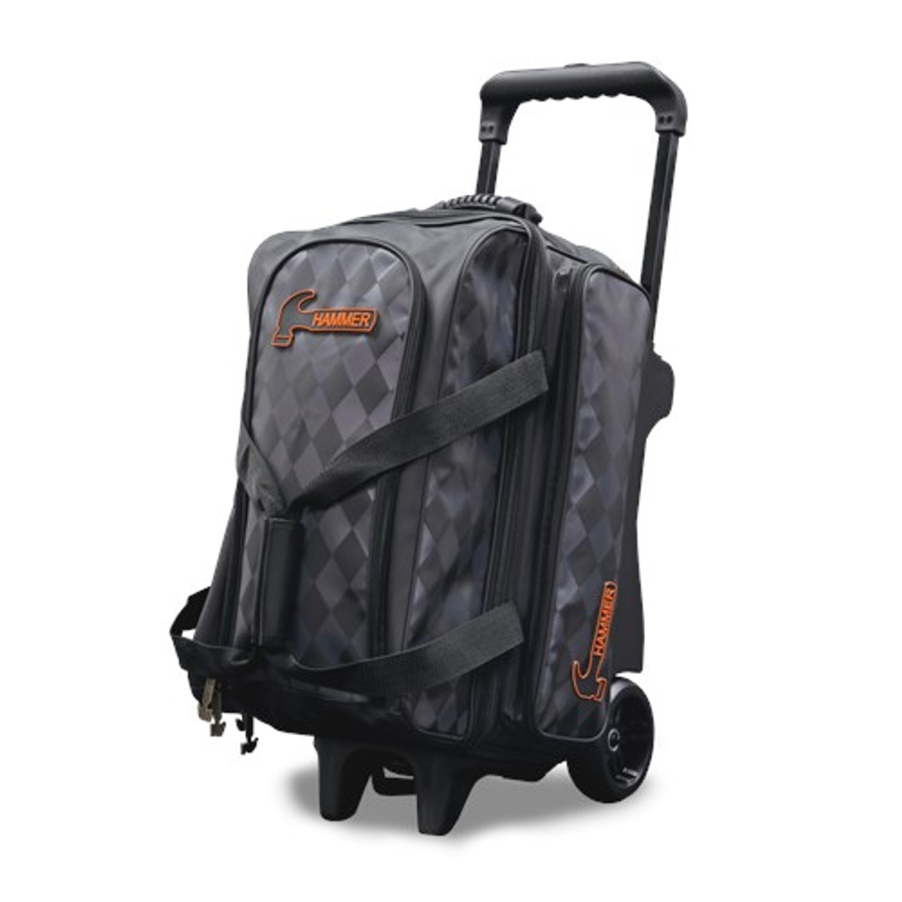 Hammer Premium Deluxe Diamond 3 Ball Roller Bowling Bag + FREE