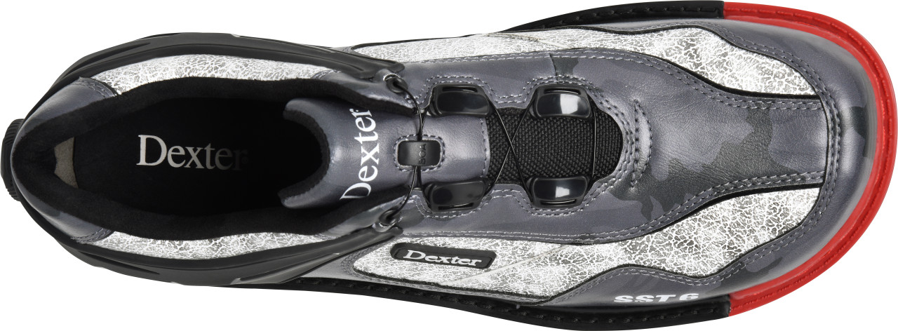 Dexter Mens SST 6 Hybrid BOA Bowling Shoes Grey Camo/Multi - Right