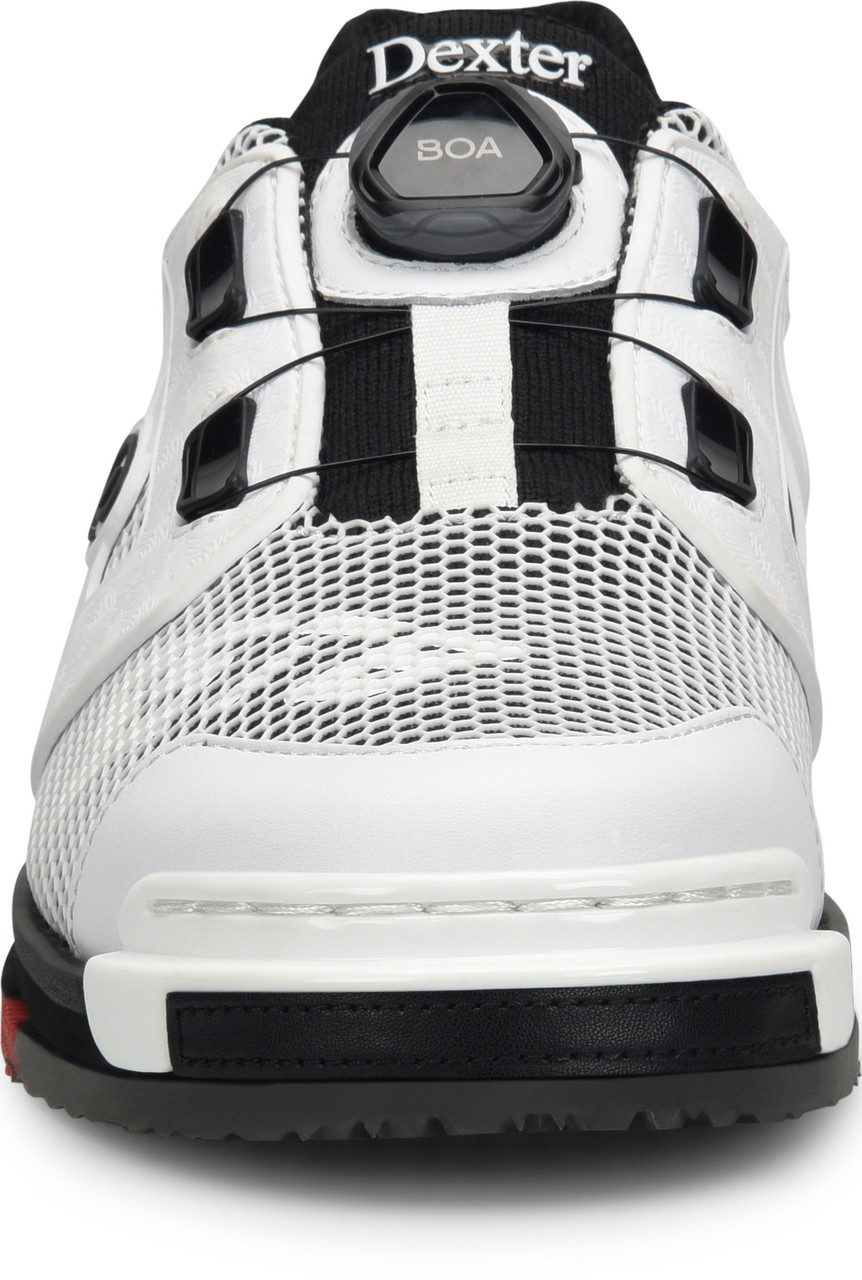 Dexter Mens SST 8 Power-Frame BOA Bowling Shoes White/Black FREE