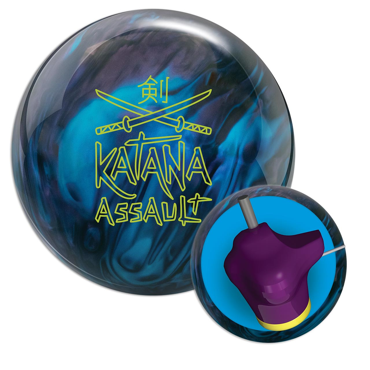 Radical Katana Assault Bowling Ball FREE SHIPPING