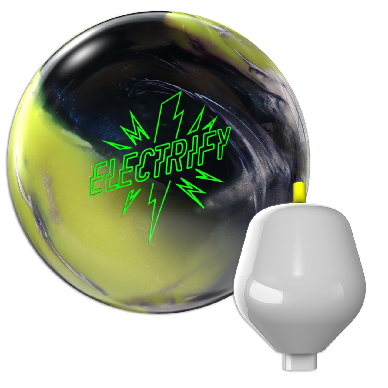 green bowling ball