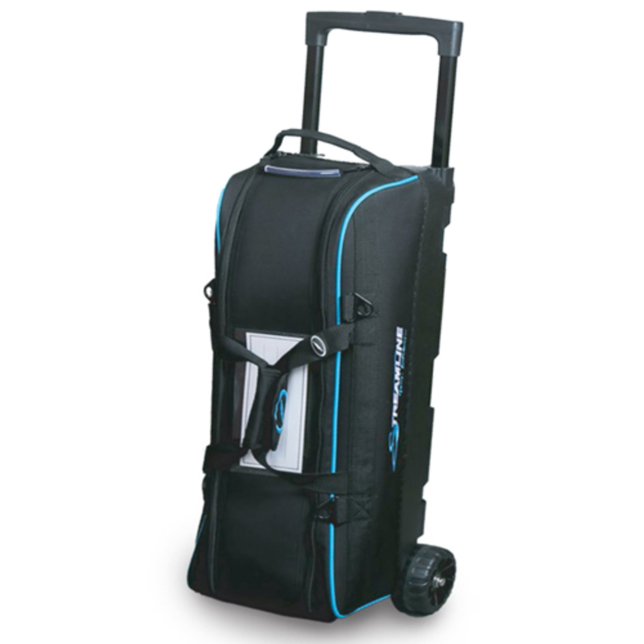 Storm 3 Ball Inline Roller Bowling Bag - Tour Edition - Black/Blue FREE  SHIPPING 